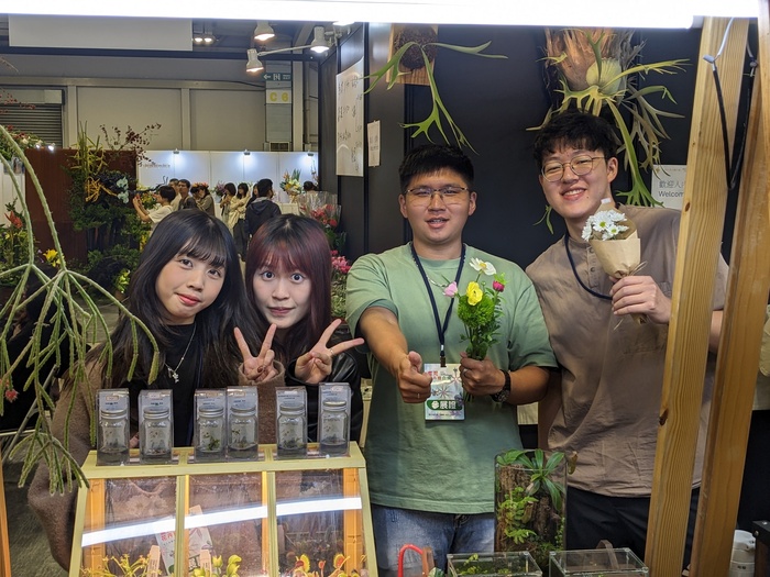 花卉推介會展現「從學習到產業」的完整路徑 文化大學園藝暨生物技術學系以四大展區呈現學研實力與共創精神圖片