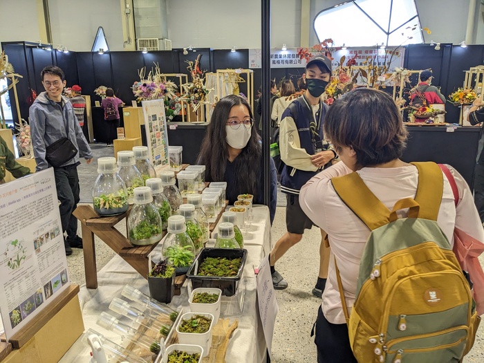 花卉推介會展現「從學習到產業」的完整路徑 文化大學園藝暨生物技術學系以四大展區呈現學研實力與共創精神圖片