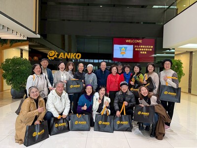 中國文化大學傑出校友聯誼會舉辦企業參訪活動，由黃良華會長率23位校友，走訪園藝學系校友歐陽禹董事長創立的安口食品機械有限公司圖片(另開新視窗)